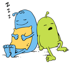 Bob & Simon sticker #356604