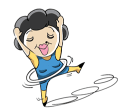 Crazy Aunt sticker #356665