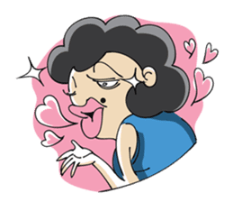 Crazy Aunt sticker #356666