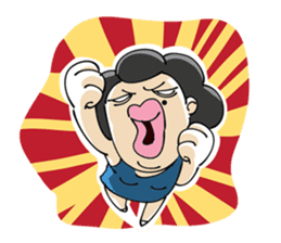 Crazy Aunt sticker #356668