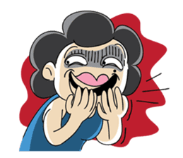 Crazy Aunt sticker #356671