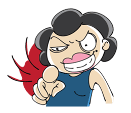 Crazy Aunt sticker #356674