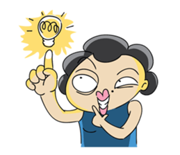 Crazy Aunt sticker #356682