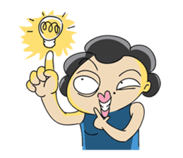 Crazy Aunt sticker #356682