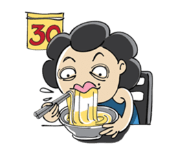 Crazy Aunt sticker #356683