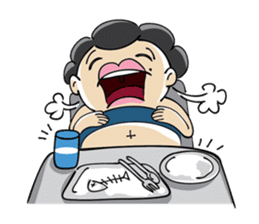 Crazy Aunt sticker #356691