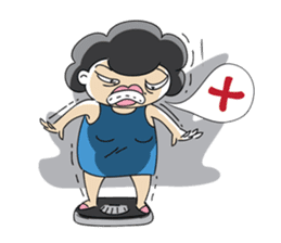 Crazy Aunt sticker #356697