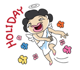 Crazy Aunt sticker #356698