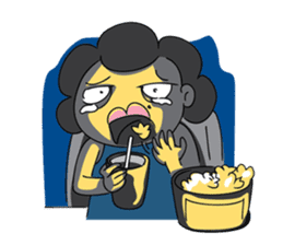 Crazy Aunt sticker #356699