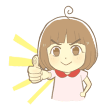 Apple-chan and friends sticker #356834