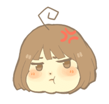 Apple-chan and friends sticker #356836