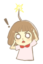 Apple-chan and friends sticker #356838