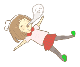 Apple-chan and friends sticker #356839