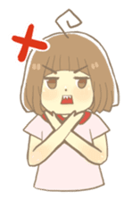 Apple-chan and friends sticker #356840