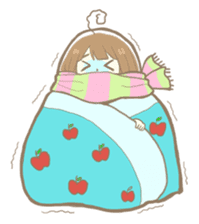 Apple-chan and friends sticker #356843