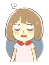 Apple-chan and friends sticker #356844