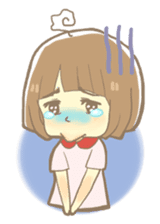 Apple-chan and friends sticker #356846