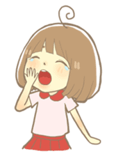 Apple-chan and friends sticker #356848