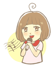 Apple-chan and friends sticker #356849