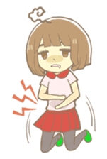 Apple-chan and friends sticker #356854