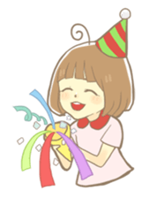 Apple-chan and friends sticker #356855