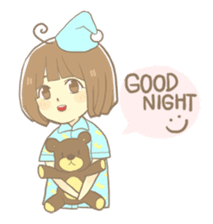 Apple-chan and friends sticker #356856