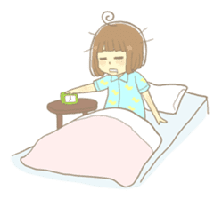 Apple-chan and friends sticker #356857