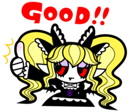 Vampire Girl Rammie sticker #356985