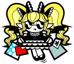 Vampire Girl Rammie sticker #356992