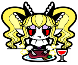Vampire Girl Rammie sticker #356993