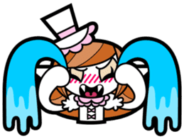 Vampire Girl Rammie sticker #357001