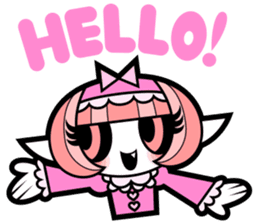 Vampire Girl Rammie sticker #357002