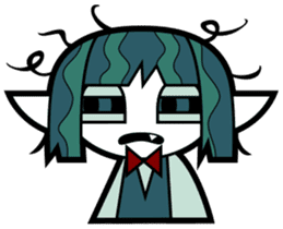 Vampire Girl Rammie sticker #357010