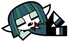 Vampire Girl Rammie sticker #357013