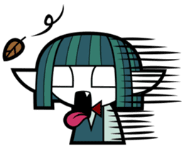 Vampire Girl Rammie sticker #357014