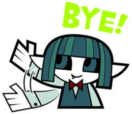 Vampire Girl Rammie sticker #357015