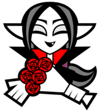 Vampire Girl Rammie sticker #357017