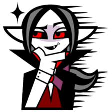 Vampire Girl Rammie sticker #357019