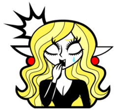 Vampire Girl Rammie sticker #357021