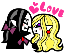 Vampire Girl Rammie sticker #357024
