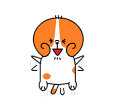 mushroom dog sticker #357227