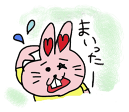 momoiro rabbit sticker #357346