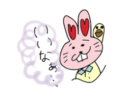 momoiro rabbit sticker #357359