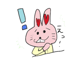 momoiro rabbit sticker #357364