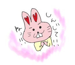 momoiro rabbit sticker #357382