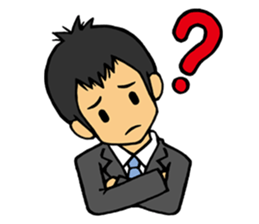 Businessman Stamp sticker #357429