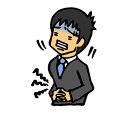 Businessman Stamp sticker #357450