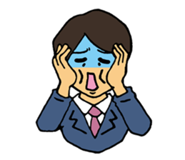 Businessman Stamp sticker #357461