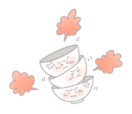 dishes and their friends sticker #357508