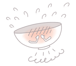 dishes and their friends sticker #357538